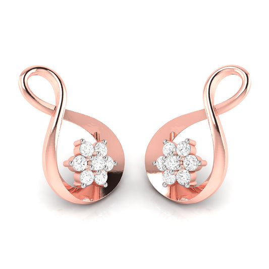 Little Blooms of Forever Diamond Studs