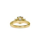 Luminous Trio Solitaire Ring