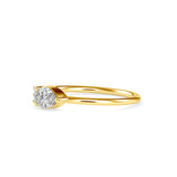 Whispering Teardrop Ring