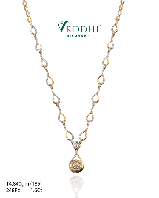 Diamond Necklace - 0100