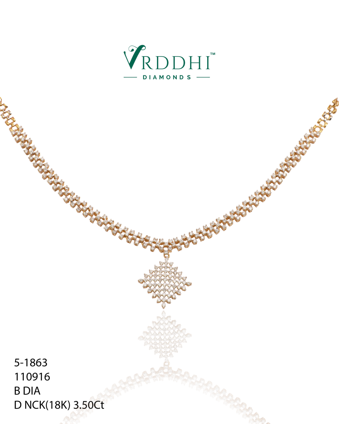 Diamond Necklace - 0106