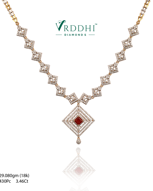 Diamond Necklace - 0109