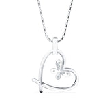 Heartfelt Flutter Pendant