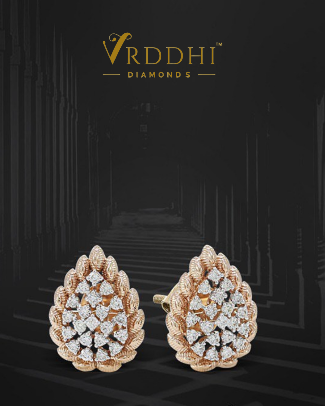 Diamond Earrings - 0123