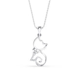 Starry Cat Pendant