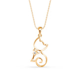 Starry Cat Pendant