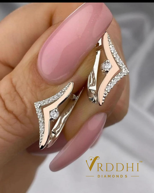 Diamond Earrings - 0128