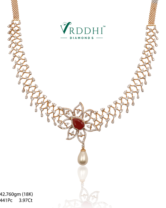 Diamond Necklace - 0119