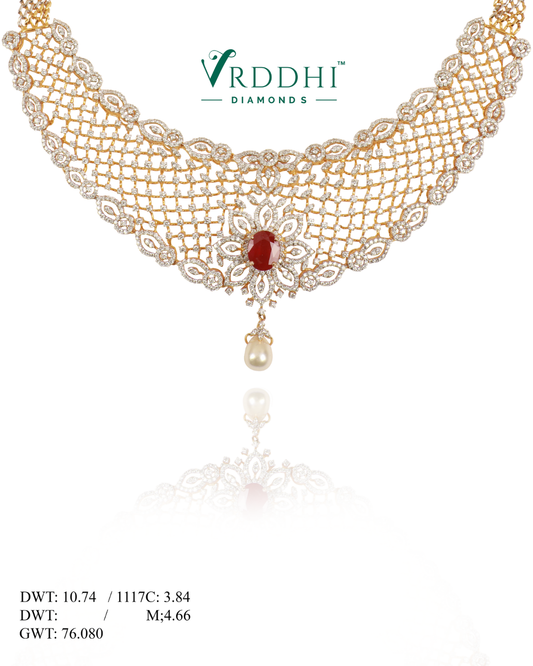 Diamond Necklace - 0125