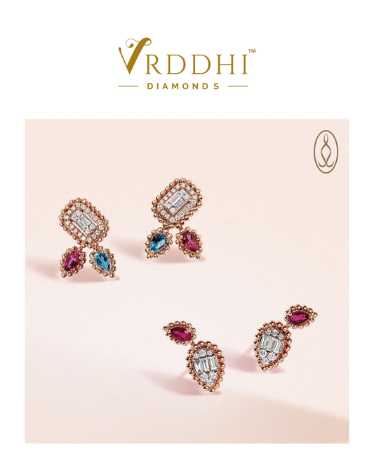 Diamond Earrings - 0147