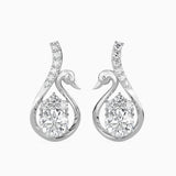 Swan Symphony Earrings