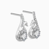 Swan Symphony Earrings