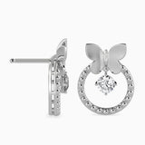 Fluttering Circle Earrings