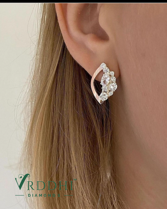 Diamond Earrings - 0160