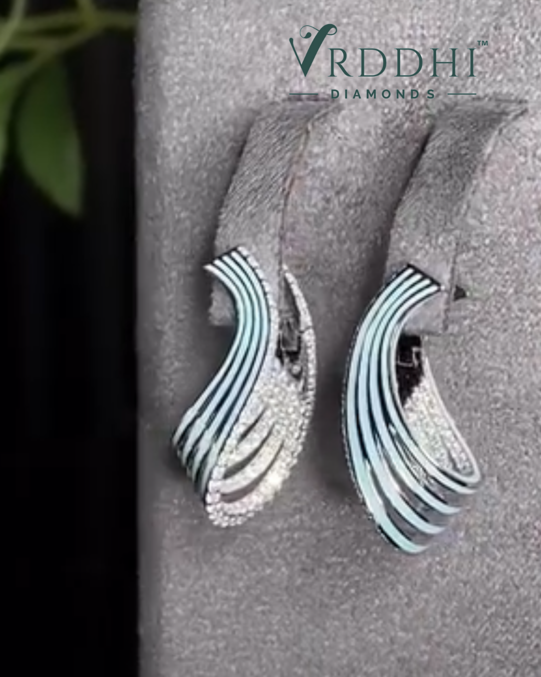 Diamond Earrings - 0166