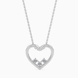 Three Little Words Diamond Pendant
