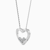 Three Little Words Diamond Pendant
