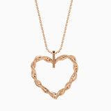 Woven Diamond Pendant