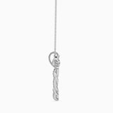 Woven Diamond Pendant