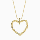 Woven Diamond Pendant