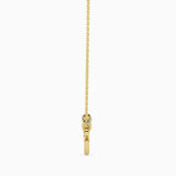 Heartfelt Key Diamond Necklace