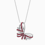 Fluttering Heart Pendant