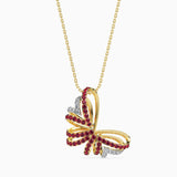 Fluttering Heart Pendant