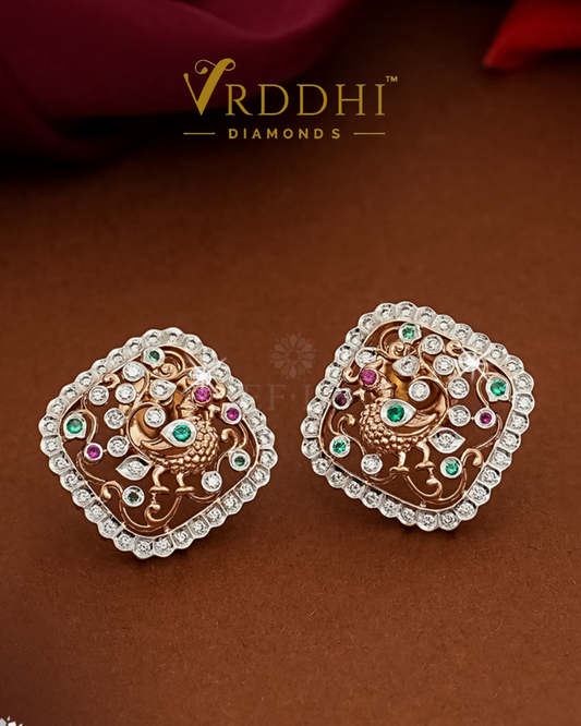 Diamond Earrings - 0187