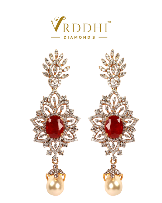Diamond Earrings - 0198