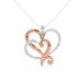 Dual tone in Rose & White Gold