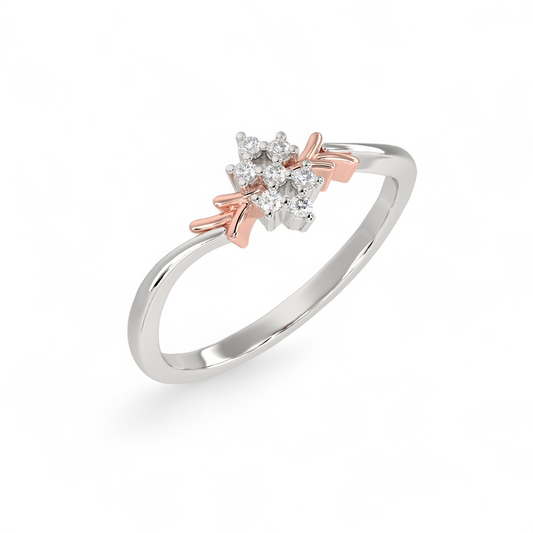 Frosted Arrow Ring