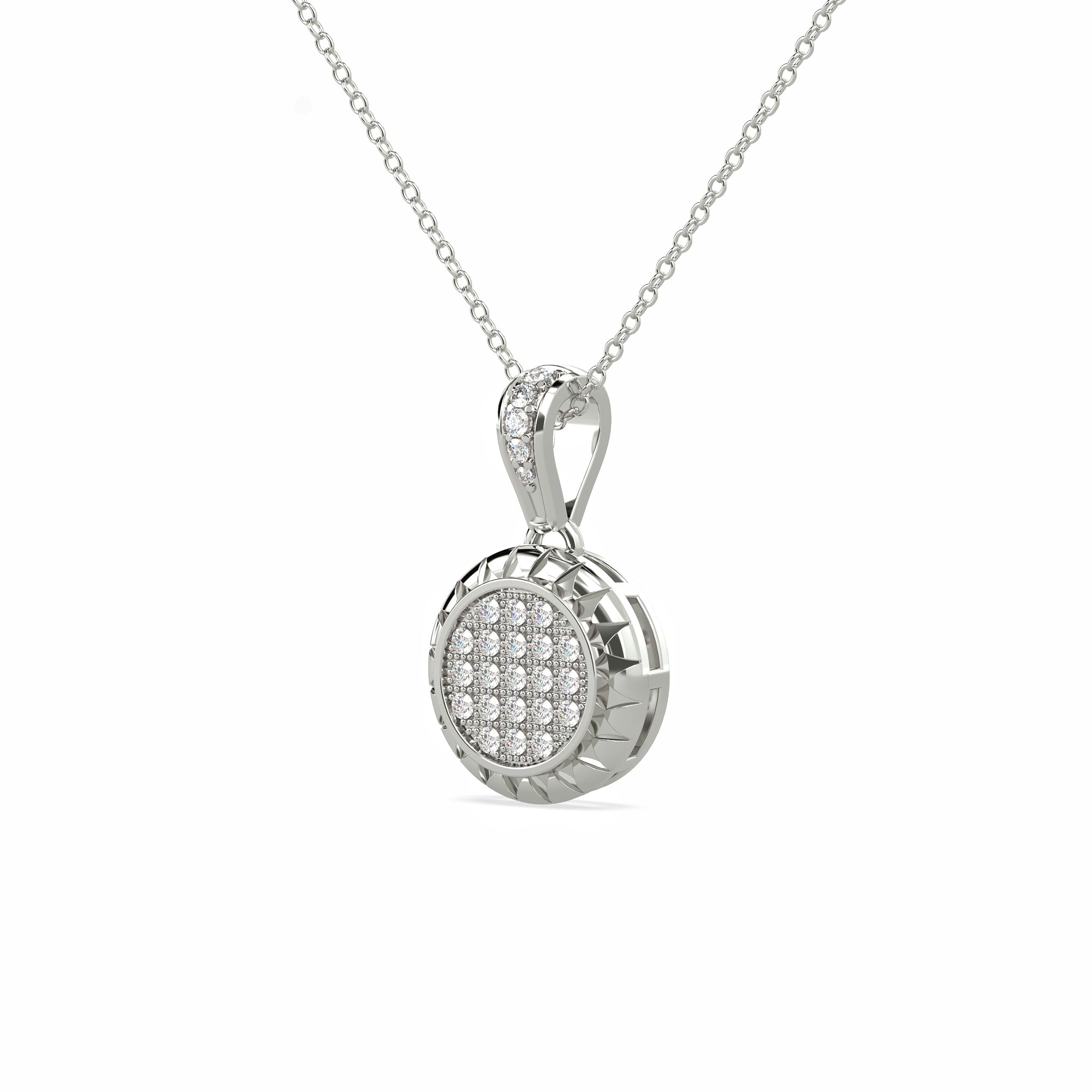 Her Own Little Sun Diamond Pendant