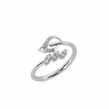 A Little Leaf of Joy Diamond Ring
