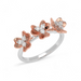 Dual tone in Rose & White Gold