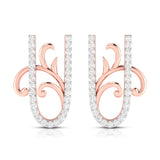 Curls of Grace Diamond Studs