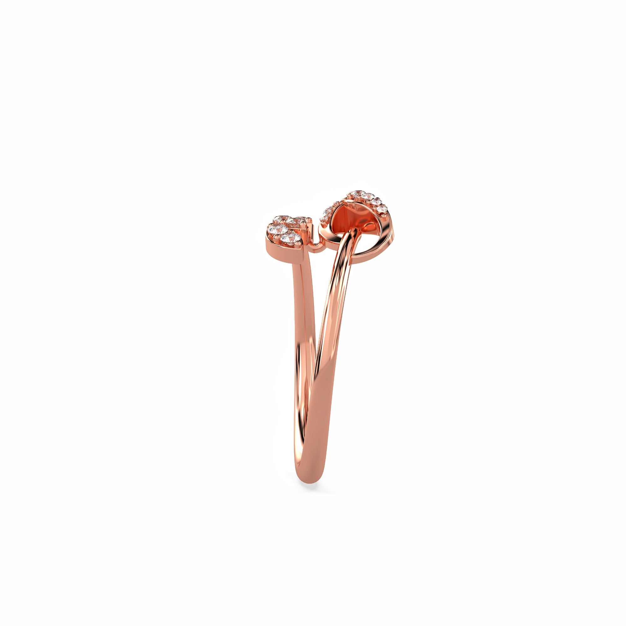 A Little Leaf of Joy Diamond Ring