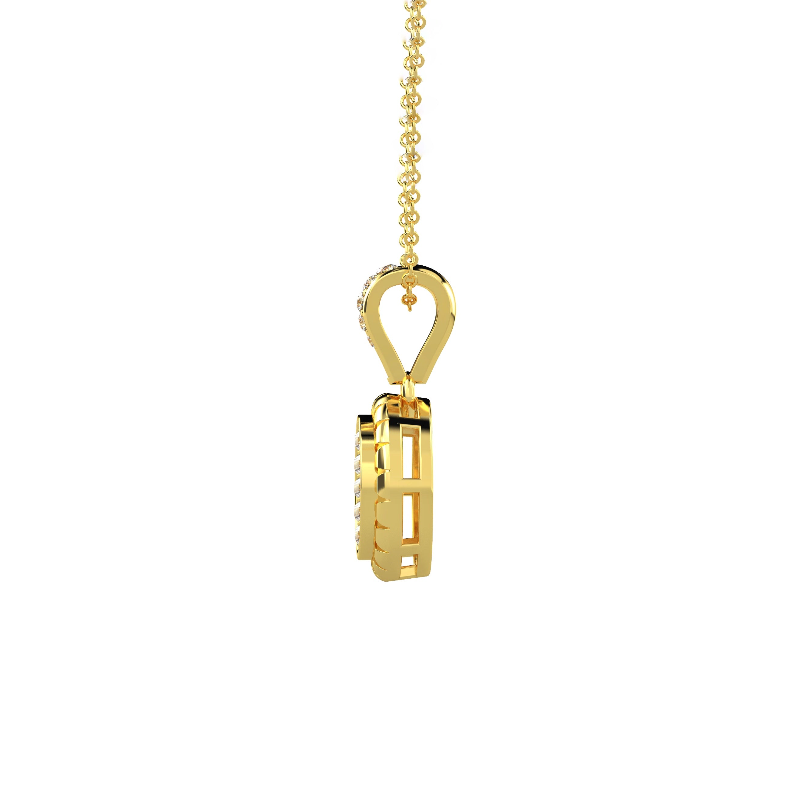 Her Own Little Sun Diamond Pendant