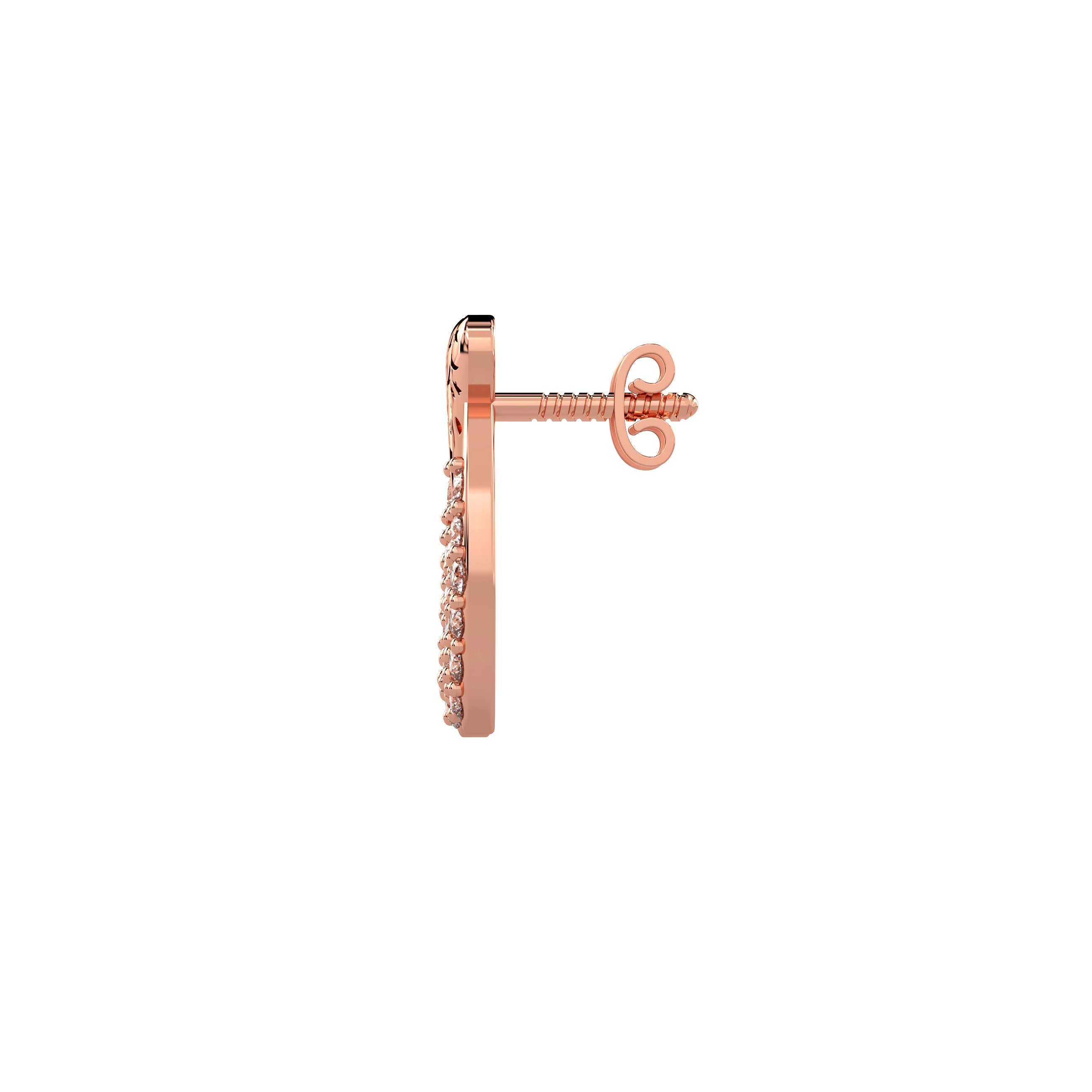 A Whisper of Spring Diamond Studs
