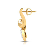 A Ribbon Around Her Heart Diamond Studs