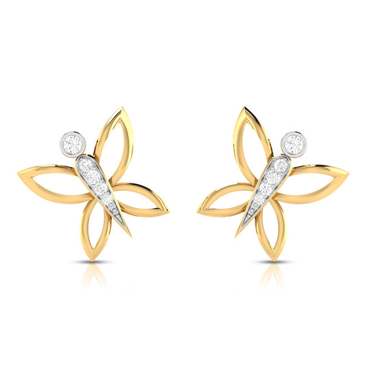 The First Flutter Diamond Studs