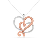 Heartbeat Fusion Diamond Pendant