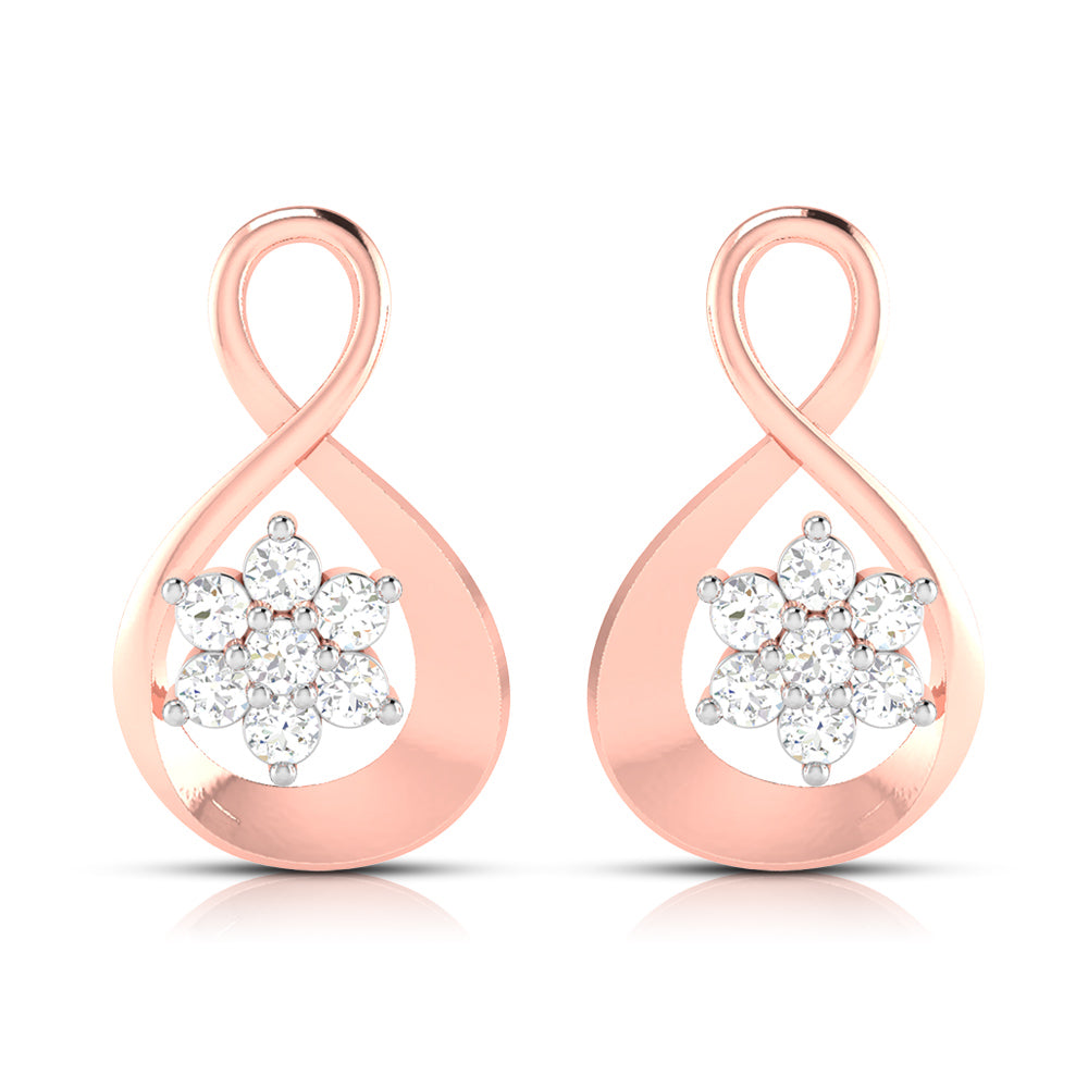 Little Blooms of Forever Diamond Studs