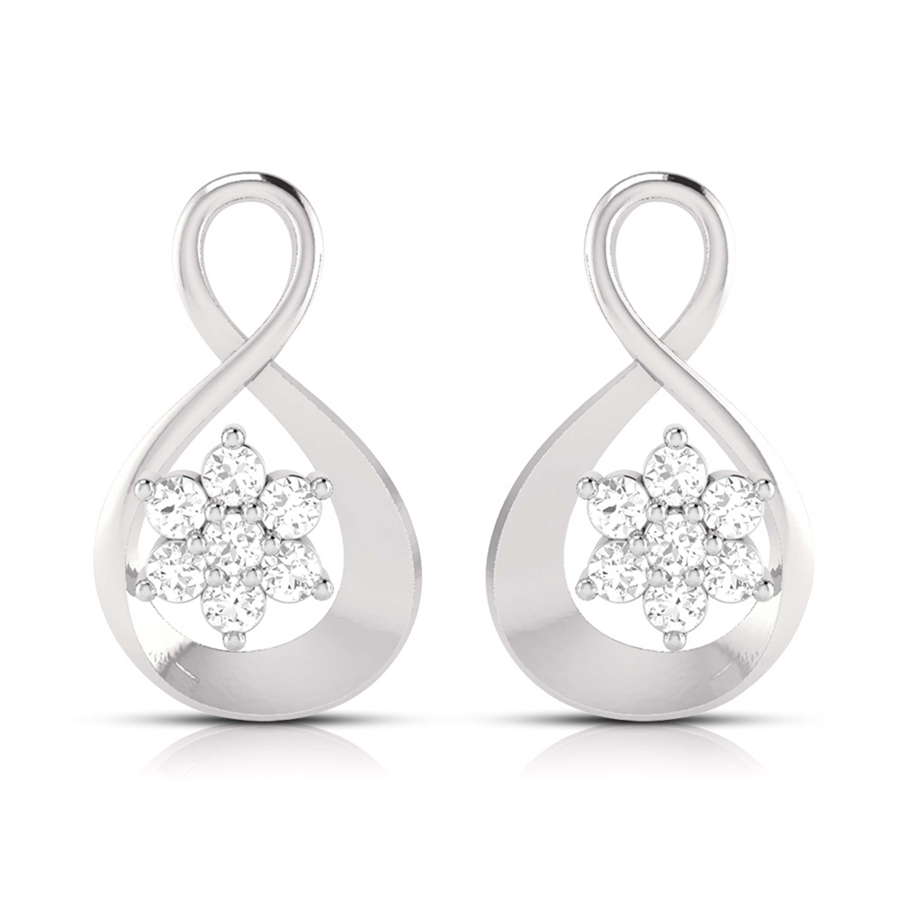 Little Blooms of Forever Diamond Studs