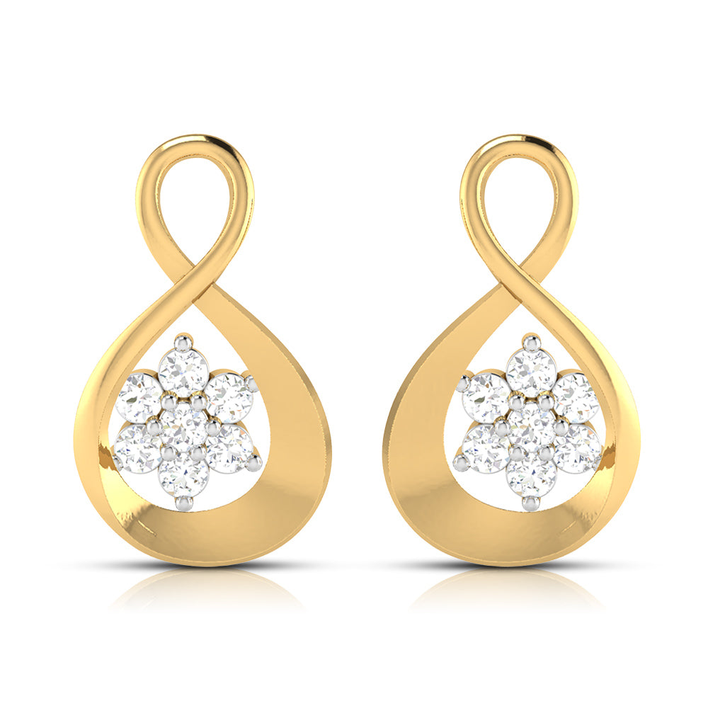 Little Blooms of Forever Diamond Studs