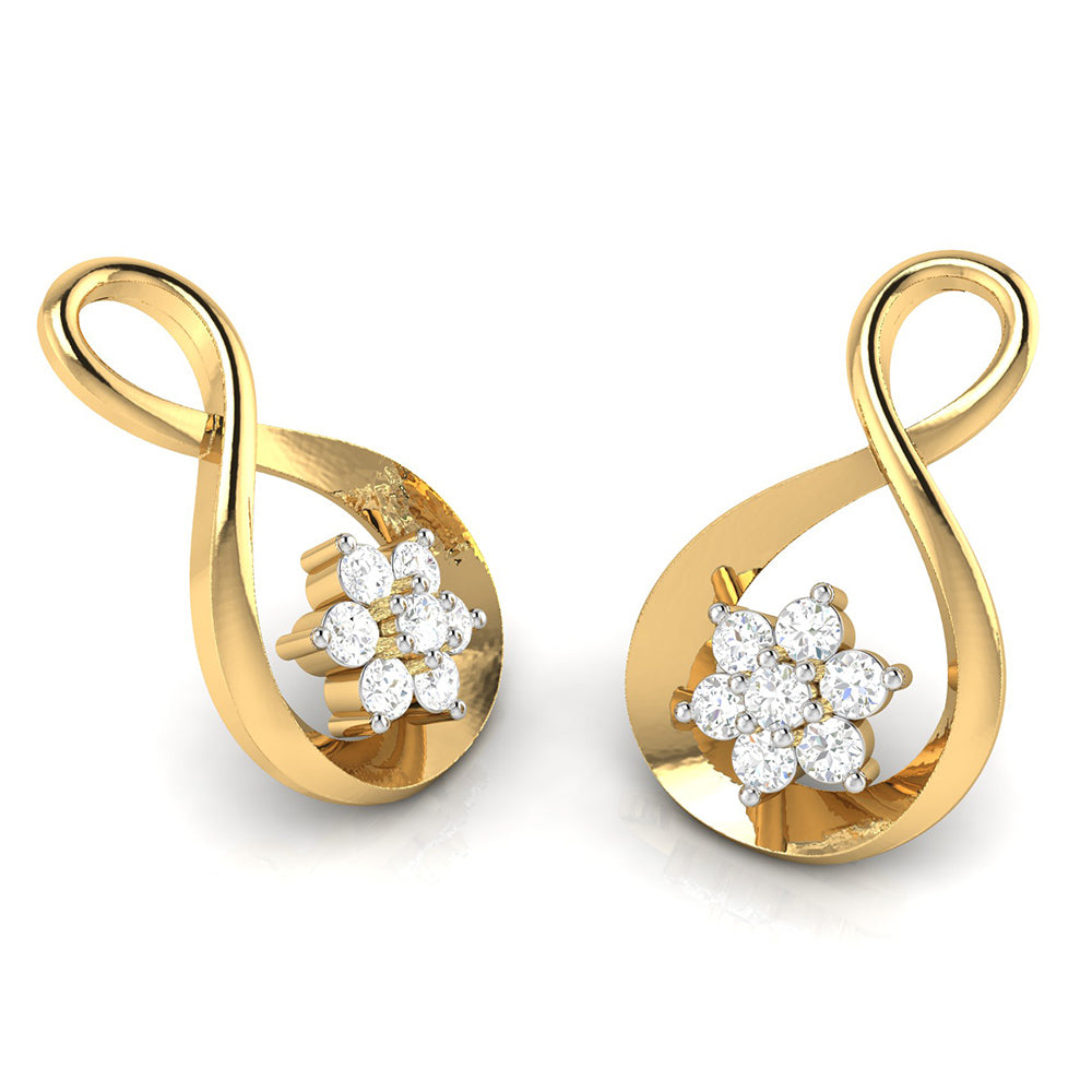 Little Blooms of Forever Diamond Studs