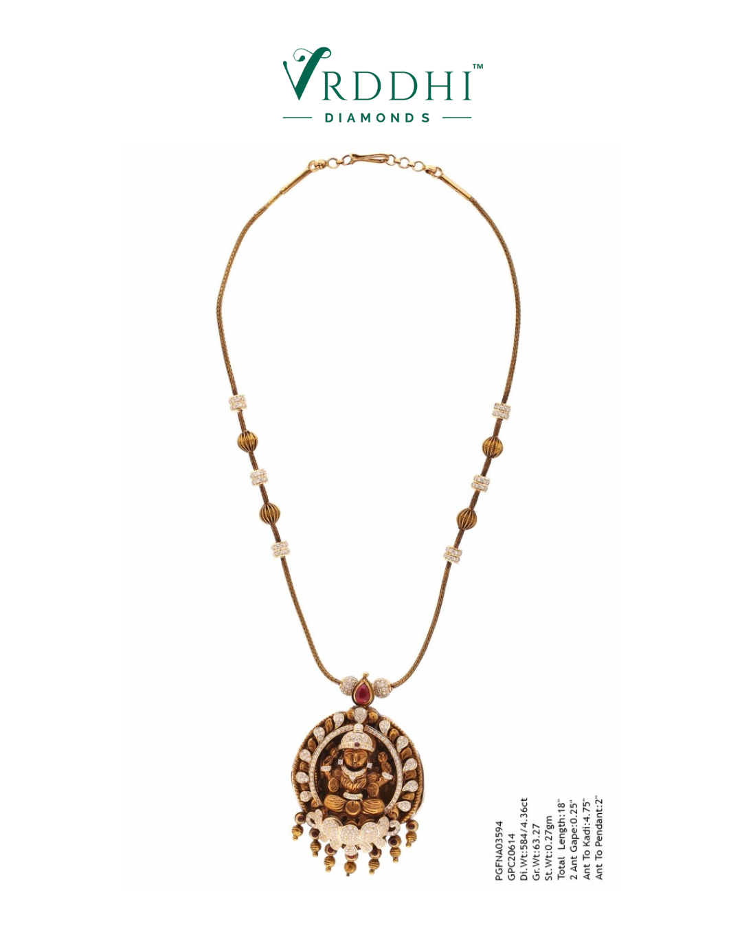 Diamond Necklace - 0077