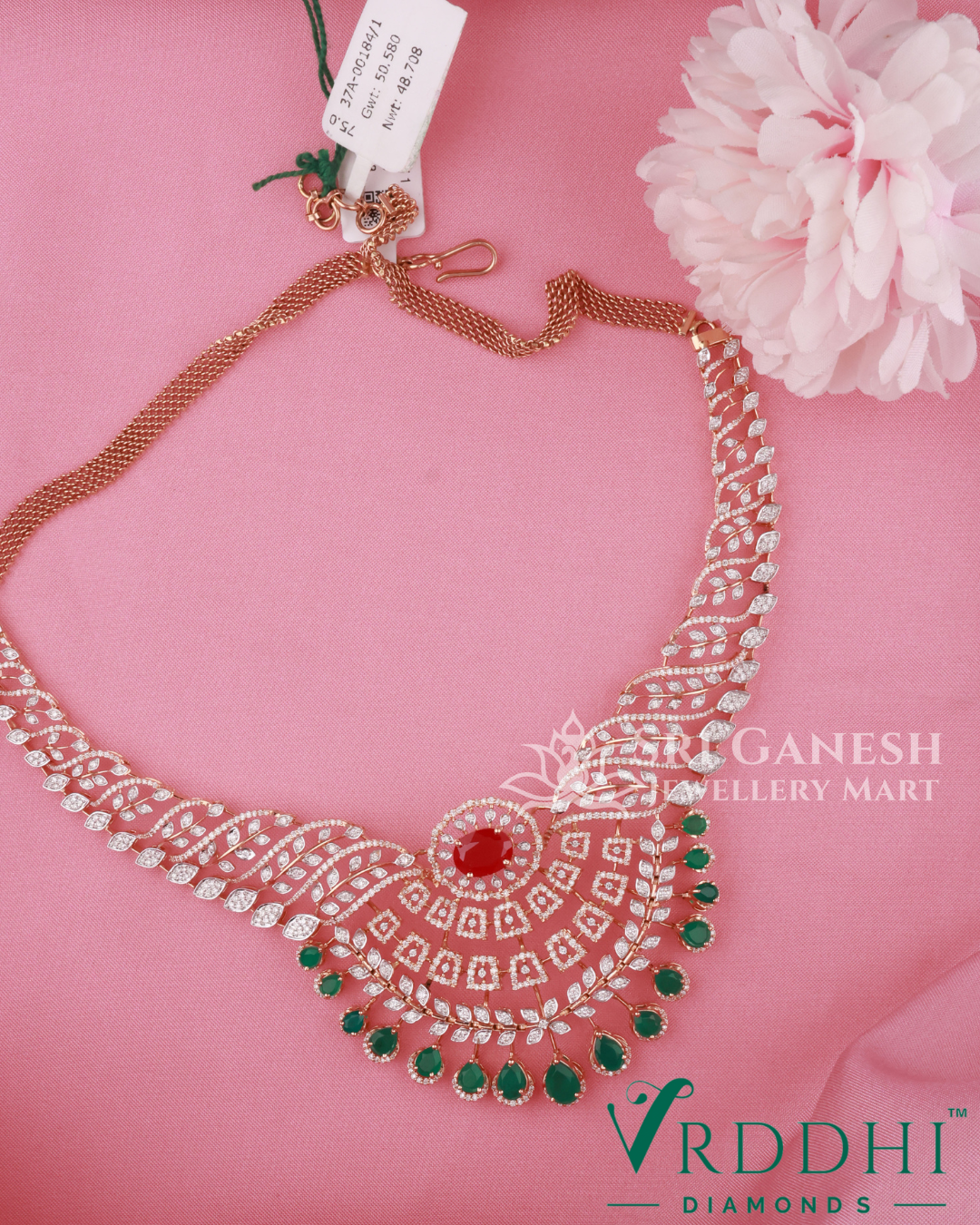 Diamond Necklace - 0133
