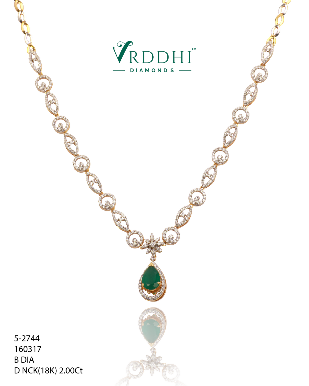 Diamond Necklace - 0093