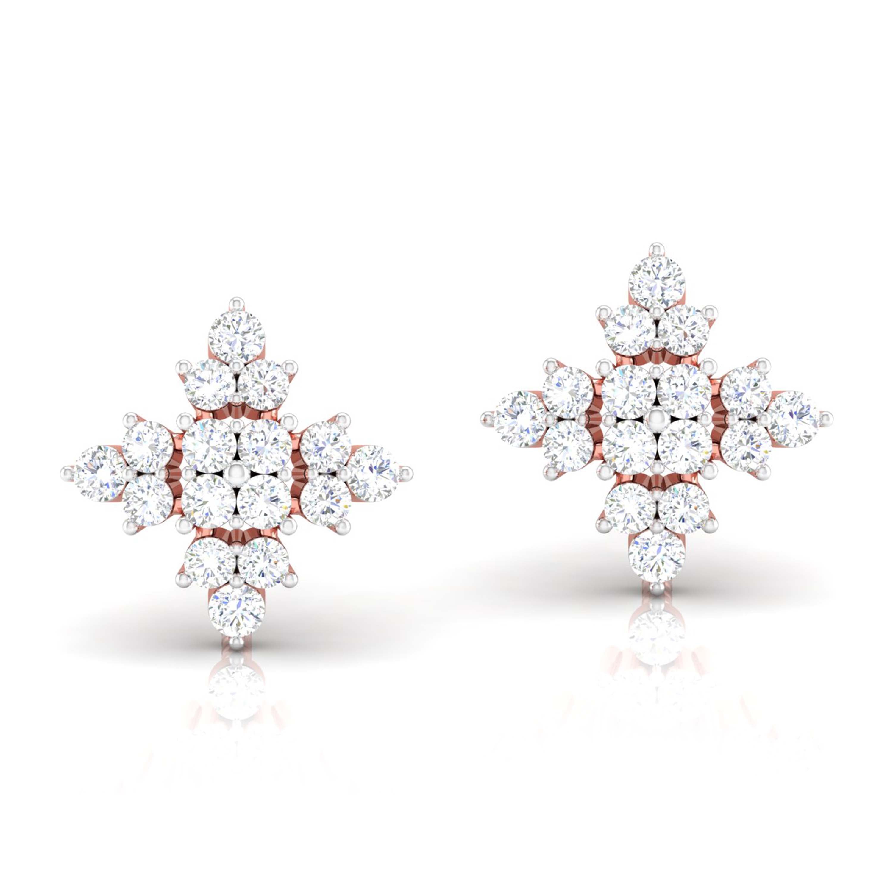 The North Star of Her Diamond Studs
