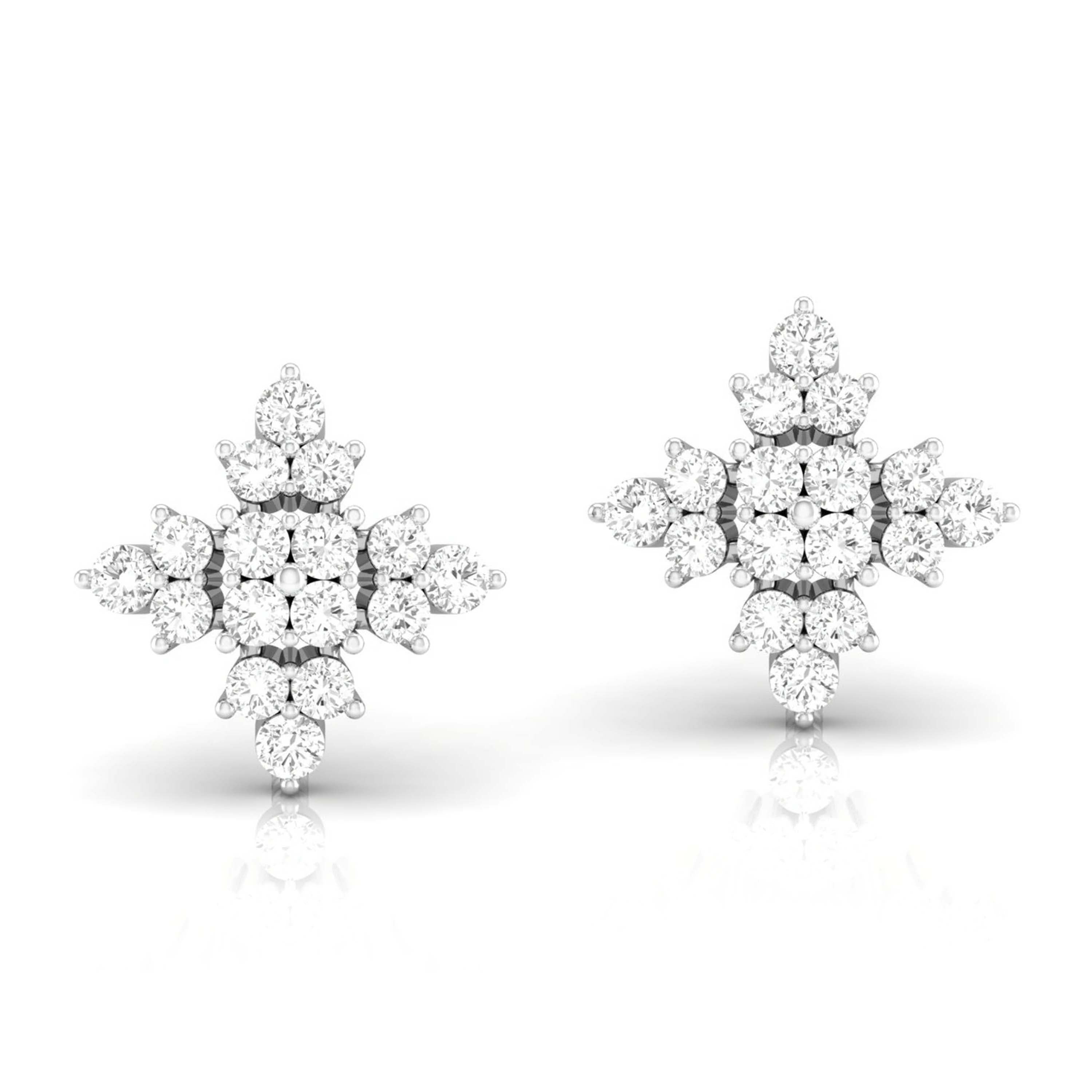 The North Star of Her Diamond Studs